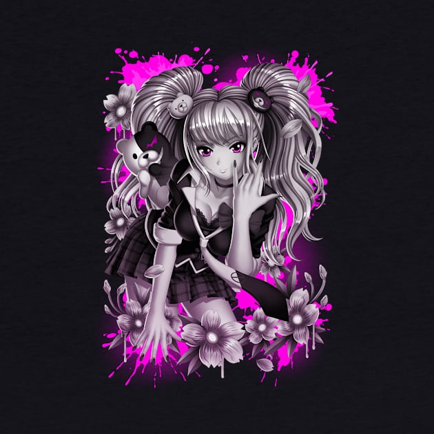 Danganronpa Junko Enoshima by bomazu